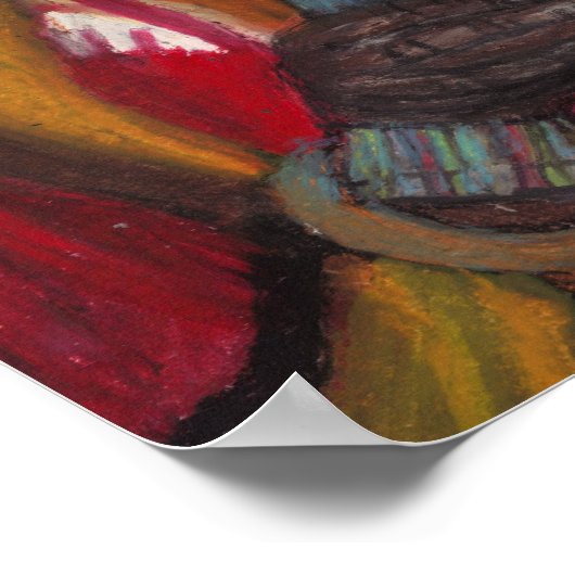 HAPPY BLACK HISTORY MONTH COLLAGE poster ポスター (角)