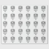 Happy Boss's Day ラッピングペーパー (フラット)