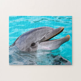 Happy Bottlenose Dolphin, Jigsaw Puzzle ジグソーパズル
