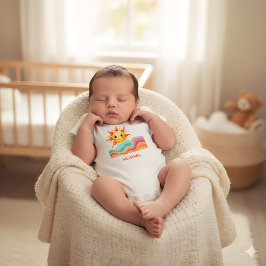 Happy Bright Summer  ベビーボディスーツ