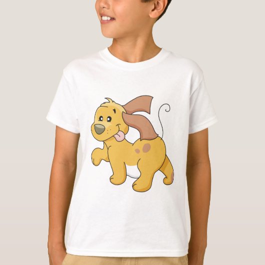 Happy Brown Dog Tシャツ&ギフト Tシャツ (正面)