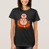 Happy Buddha Loving Kindness Metta Blessing Prayer Tシャツ (正面)
