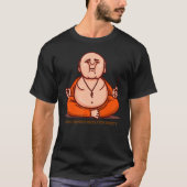 Happy Buddha Loving Kindness Metta Blessing Prayer Tシャツ (正面)