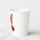 Happy bull terrier 紙コップ (左)