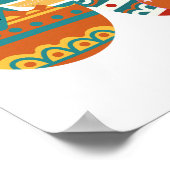 Happy Bunny, Easter Egg, Cute ポスター (角)