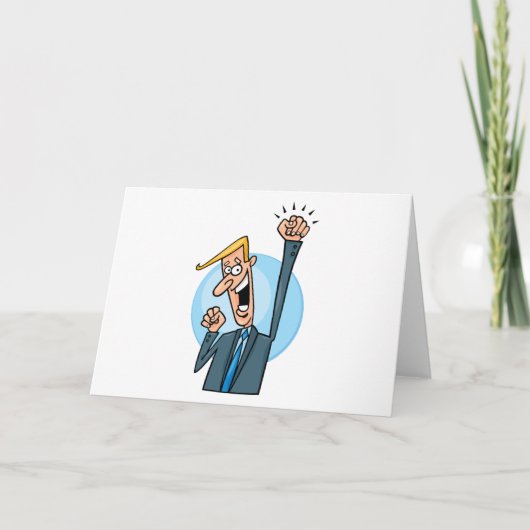 Happy Business Man カード (正面)