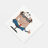 Happy Business Man スタンダードランチョンナプキン (角)