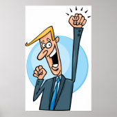 Happy Businessman Poster ポスター (正面)