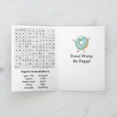 Happy Buy a Doughnut Day | October 29th カード (内部)