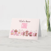 Happy Cake Day to Co-worker誕生日カード カード (正面)