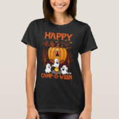 Happy Camp O Ween Halloween Camping Camper Tシャツ (正面)