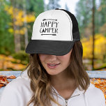 Happy Camper キャップ<br><div class="desc">Embrace the spirit of adventure and the joy of outdoor living with our "Happy Camper" apparel and accessories! Featuring a charming graphic of a cozy tent nestled amidst whimsical boho arrows, our designs capture the essence of wanderlust and exploration. Whether you're a seasoned adventurer or simply love the great outdoors,...</div>