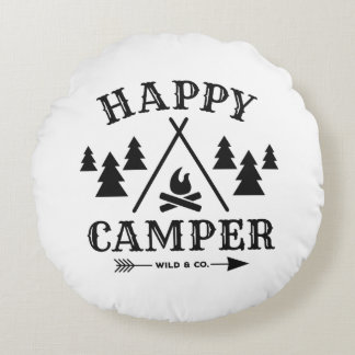 Happy Camper ラウンドクッション