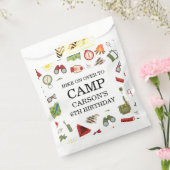 Happy Camper Adventure Birthday フェイバーバッグ (封をした状態)