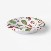 Happy Camper Adventure Birthday ペーパーボウル (傾斜あり)