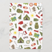 Happy Camper Adventure Birthday Scavenger Hunt プログラム (裏面)