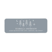 Happy Camper Baby Showerのアドレス ラベル (正面)