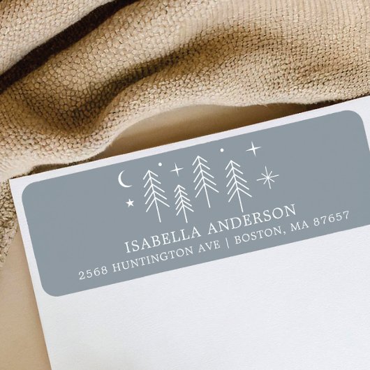 Happy Camper Baby Showerのアドレス ラベル