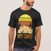Happy Camper  Camping Tシャツ (正面)