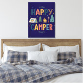 Happy Camper Canvas Print  キャンバスプリント (インサイチュ (寝室))