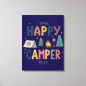 Happy Camper Canvas Print  キャンバスプリント (正面)