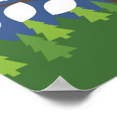 Happy Camper Guest Book Poster - 200署名 ポスター (角)