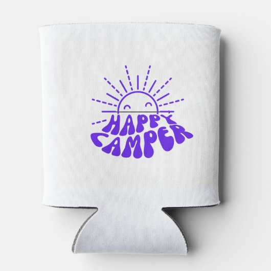 Happy Camper on a 缶クーラー (裏面)