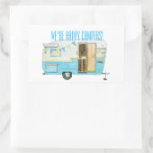 Happy Camper Stickers 長方形シール (バッグ)