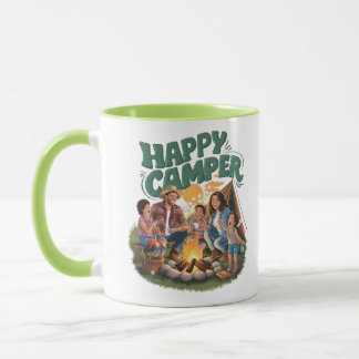 Happy Camper Toddler Tシャツ(1) マグカップ
