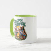 Happy Camper Toddler Tシャツ(1) マグカップ (正面左)