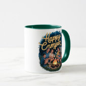 Happy Camper Toddler Tシャツ(4) マグカップ (正面右)
