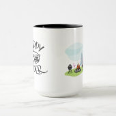 Happy Camper Trailer マグカップ (中央)