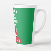 Happy Camping Motorhom Xmas カフェラテマグ (右)