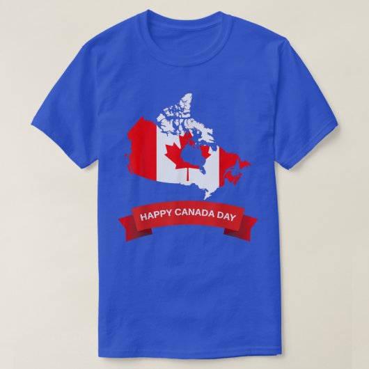 Happy Canada Day It's Canada Day Canadian Maple Le Tシャツ (デザイン正面)