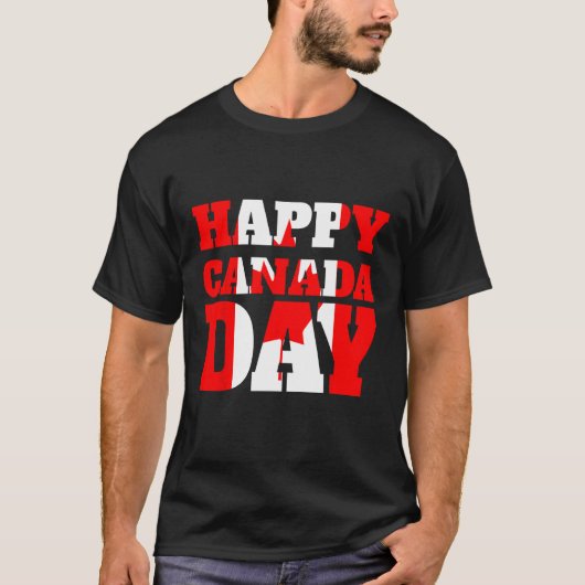 Happy Canada Day Pride Ottawa Canada Est. 1867 Sou Tシャツ (正面)