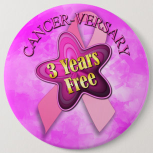 Happy Cancer-versaryボタン 缶バッジ