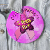 Happy Cancer-versary Pinbackボタン 缶バッジ (インサイチュ)