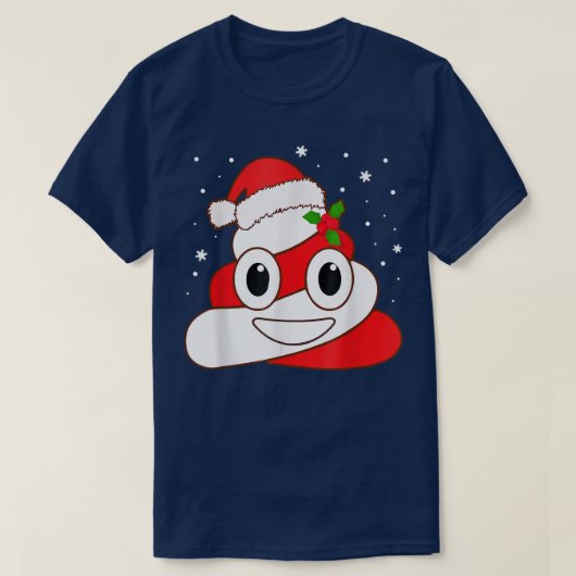 Happy Candy Goodies Poop Joke Humor Funny Christma Tシャツ (デザイン正面)