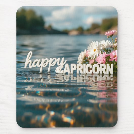 Happy Capricorn MousePad マウスパッド (正面)
