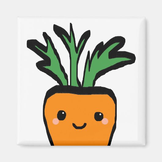 Happy carrot マグネット (正面)