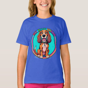 Happy Cartoon Beagle Dog 最高の My Friend Tシャツ