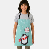 Happy Cartoon Penguin エプロン (インサイチュ)