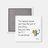 HAppy cat マグネット (正面/裏面)