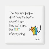 HAppy cat マグネット (正面)