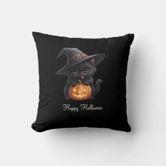 Happy Cats Halloween クッション