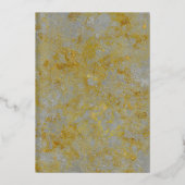 Happy Chanukah 箔シーズンカード (裏面)