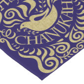 Happy Chanukah Time 14 x 72 ショートテーブルランナー (コーナー)