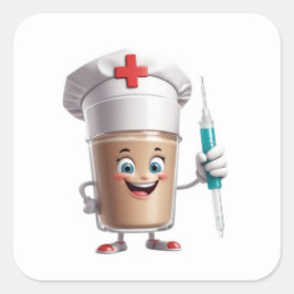 Happy Chef Stickers スクエアシール