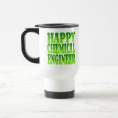 Happy Chemical Engineer in Green トラベルマグ (左)