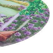 Happy Chicken Garden  カッティングボード (角)